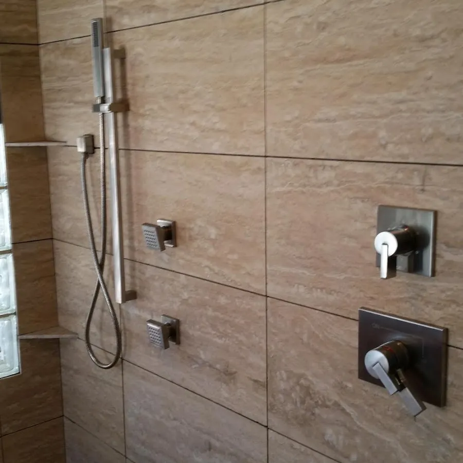Shower fixture installation for Gas Line Repair in Dunn